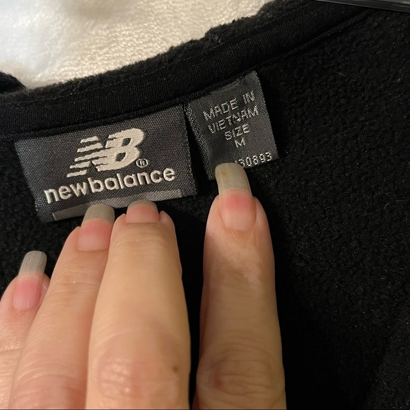 New Balance Hooded Soft Shell Fleece Lined Jacket Plum Size Medium Mint - Picture 3 of 5